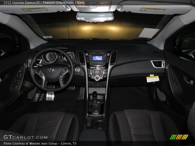 Titanium Gray Metallic / Black 2013 Hyundai Elantra GT