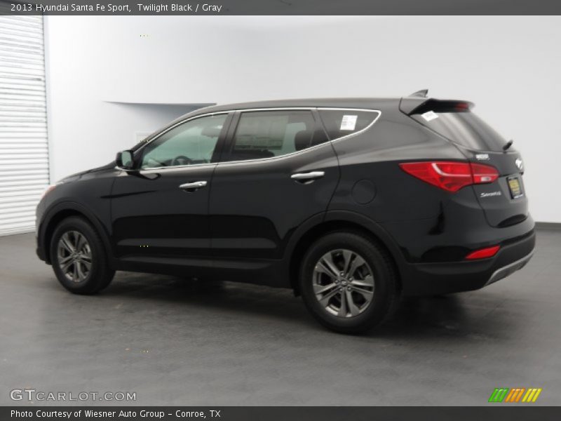 Twilight Black / Gray 2013 Hyundai Santa Fe Sport