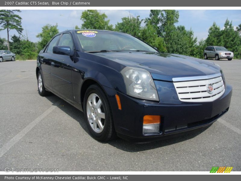 Blue Chip / Cashmere 2007 Cadillac CTS Sedan