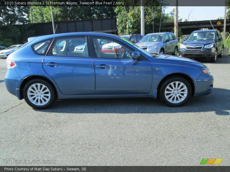  2010 Impreza 2.5i Premium Wagon Newport Blue Pearl