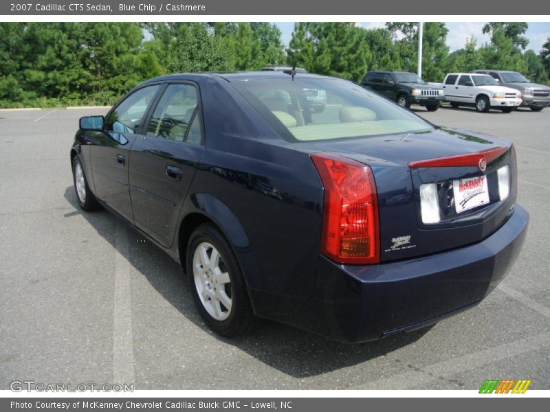 Blue Chip / Cashmere 2007 Cadillac CTS Sedan