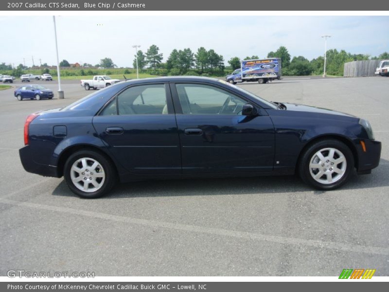 Blue Chip / Cashmere 2007 Cadillac CTS Sedan