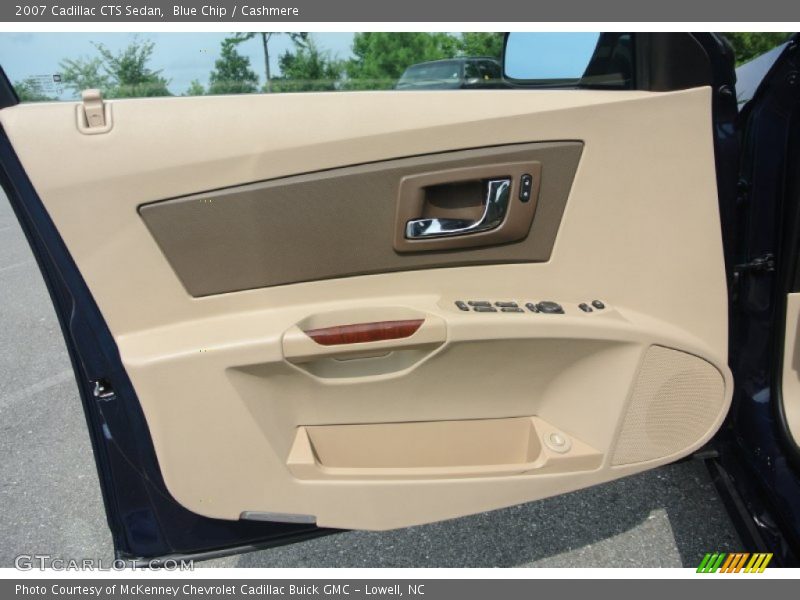 Blue Chip / Cashmere 2007 Cadillac CTS Sedan