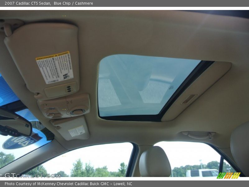 Blue Chip / Cashmere 2007 Cadillac CTS Sedan