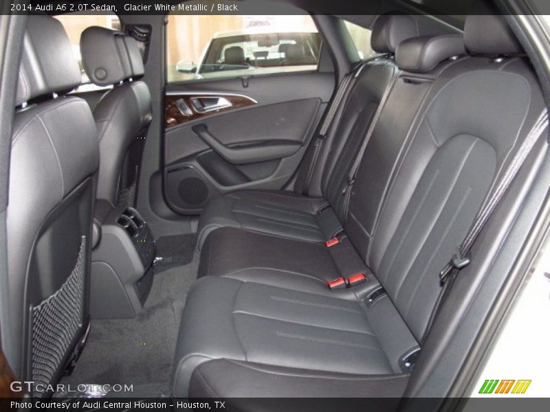 Glacier White Metallic / Black 2014 Audi A6 2.0T Sedan