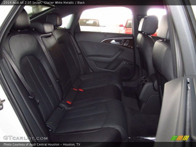Glacier White Metallic / Black 2014 Audi A6 2.0T Sedan