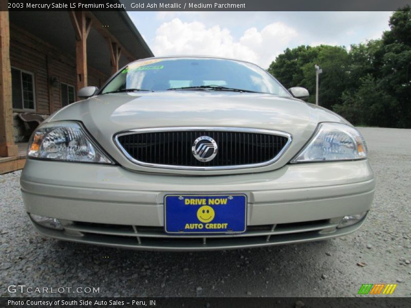 Gold Ash Metallic / Medium Parchment 2003 Mercury Sable LS Premium Sedan