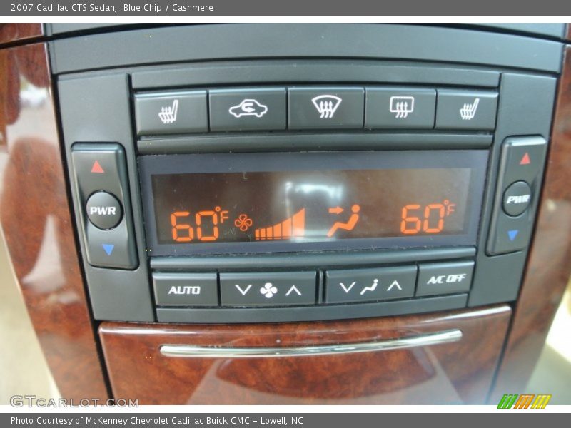 Blue Chip / Cashmere 2007 Cadillac CTS Sedan