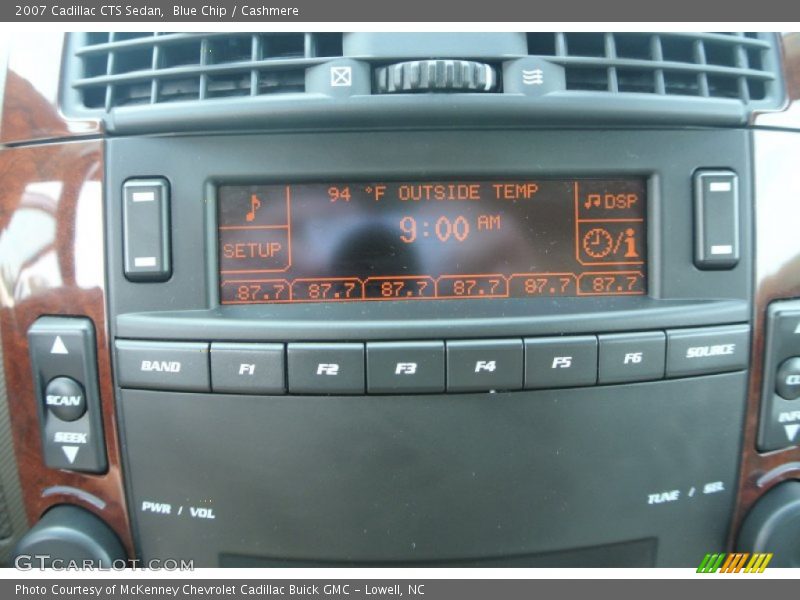 Blue Chip / Cashmere 2007 Cadillac CTS Sedan
