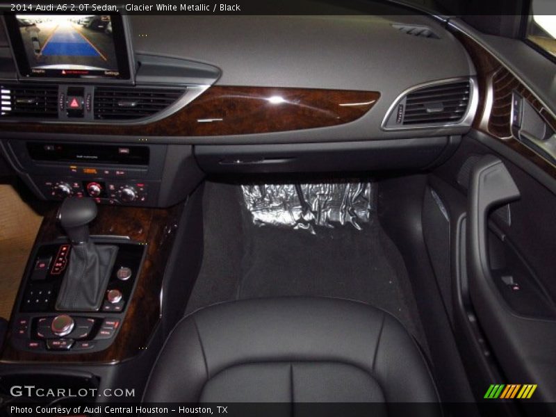 Glacier White Metallic / Black 2014 Audi A6 2.0T Sedan
