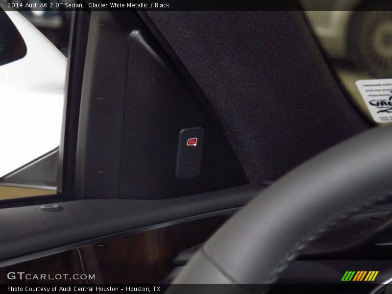 Glacier White Metallic / Black 2014 Audi A6 2.0T Sedan