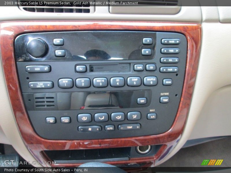 Gold Ash Metallic / Medium Parchment 2003 Mercury Sable LS Premium Sedan