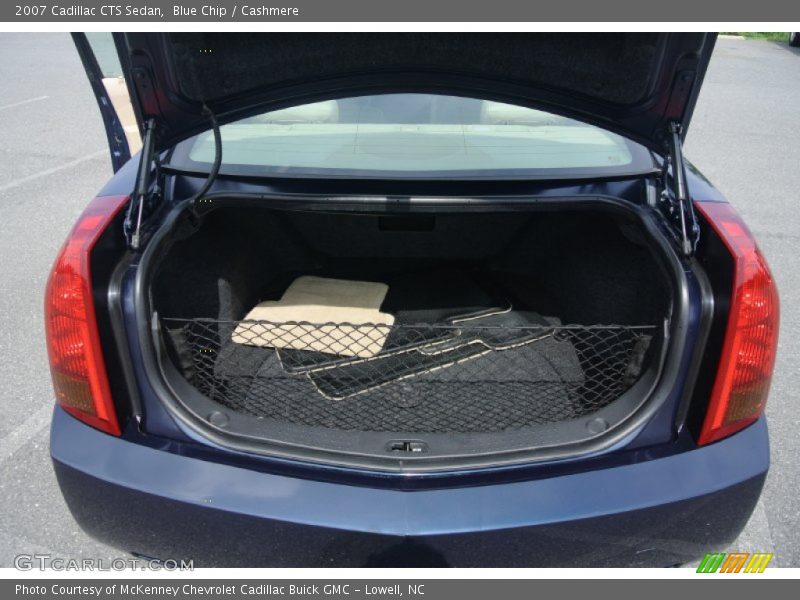 Blue Chip / Cashmere 2007 Cadillac CTS Sedan