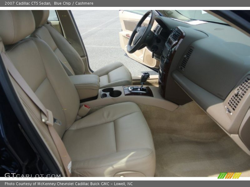 Blue Chip / Cashmere 2007 Cadillac CTS Sedan
