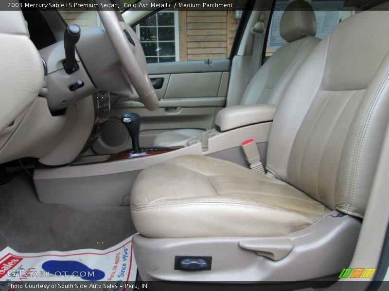Gold Ash Metallic / Medium Parchment 2003 Mercury Sable LS Premium Sedan
