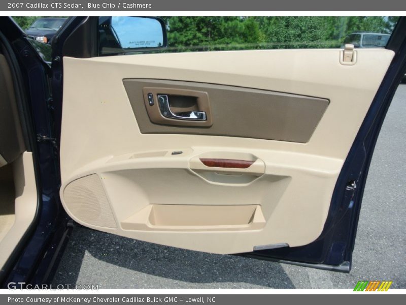 Blue Chip / Cashmere 2007 Cadillac CTS Sedan