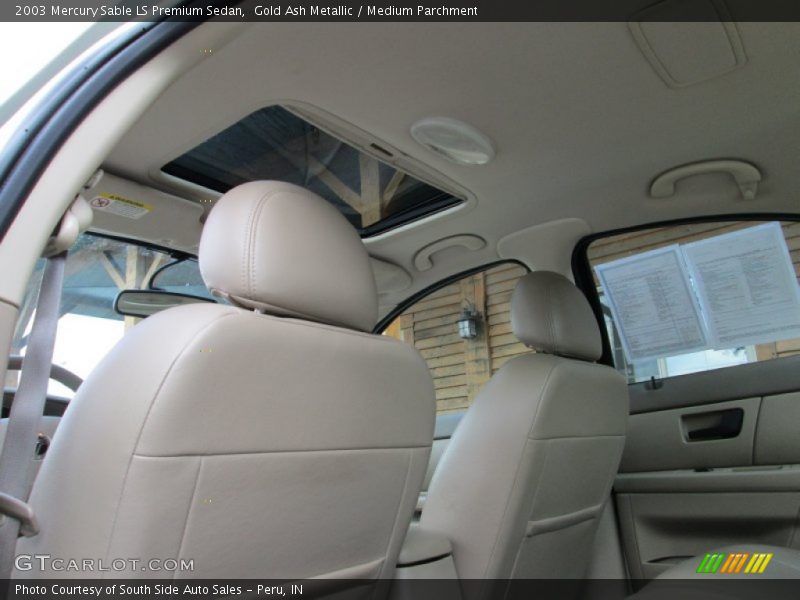 Gold Ash Metallic / Medium Parchment 2003 Mercury Sable LS Premium Sedan
