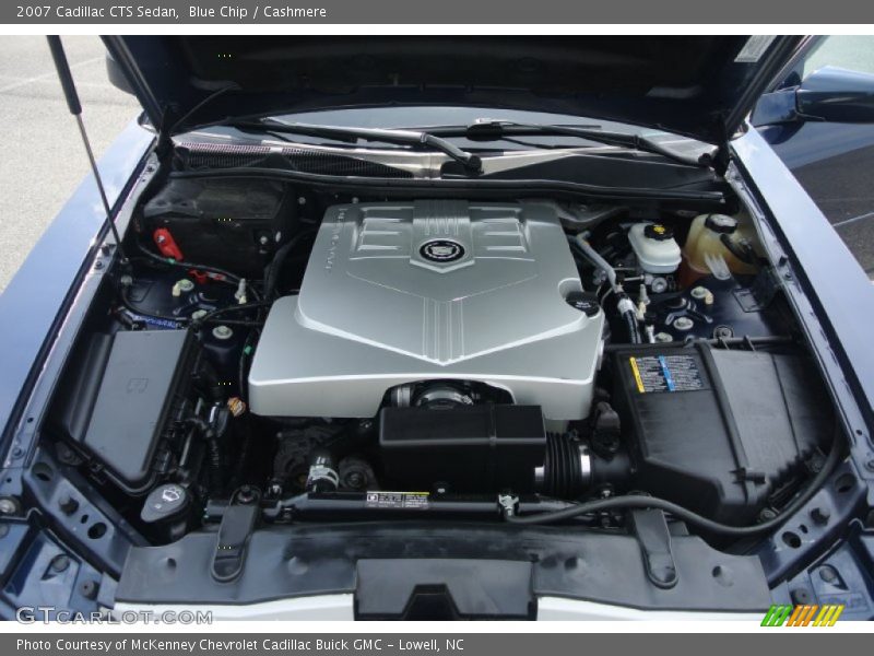 Blue Chip / Cashmere 2007 Cadillac CTS Sedan