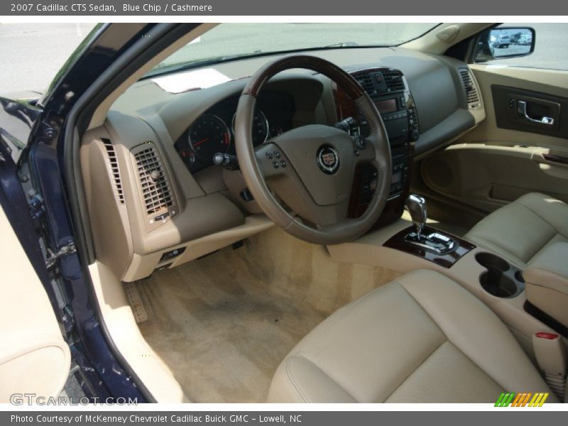 Blue Chip / Cashmere 2007 Cadillac CTS Sedan