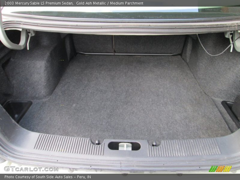 Gold Ash Metallic / Medium Parchment 2003 Mercury Sable LS Premium Sedan