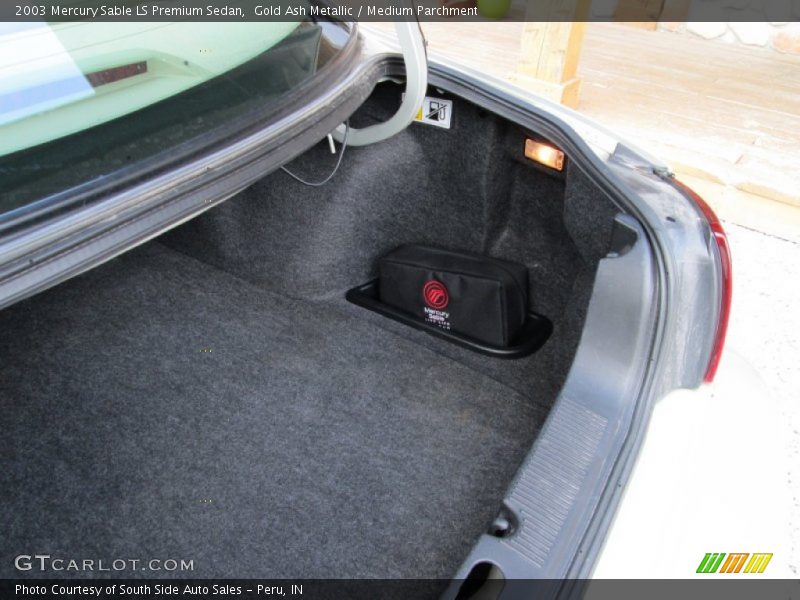 Gold Ash Metallic / Medium Parchment 2003 Mercury Sable LS Premium Sedan