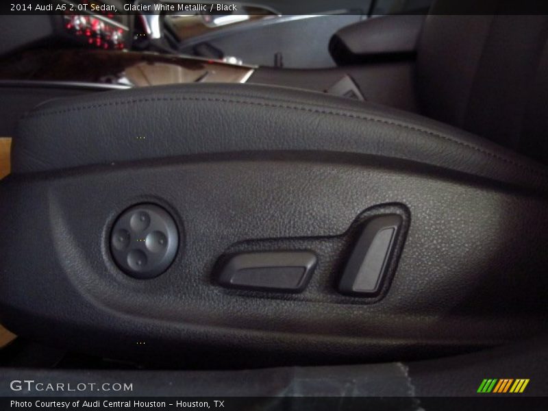 Glacier White Metallic / Black 2014 Audi A6 2.0T Sedan