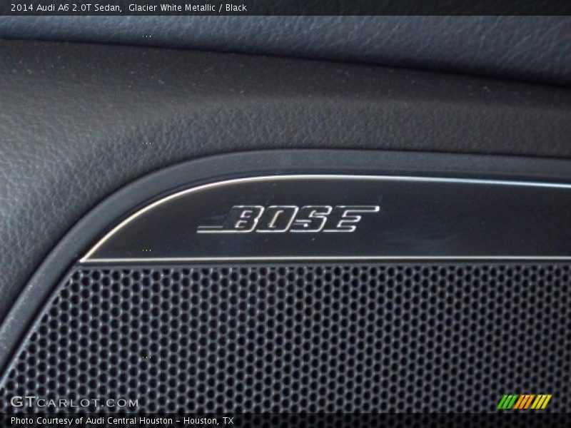 Glacier White Metallic / Black 2014 Audi A6 2.0T Sedan