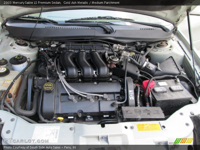 Gold Ash Metallic / Medium Parchment 2003 Mercury Sable LS Premium Sedan