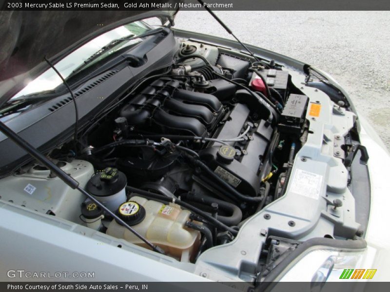 Gold Ash Metallic / Medium Parchment 2003 Mercury Sable LS Premium Sedan