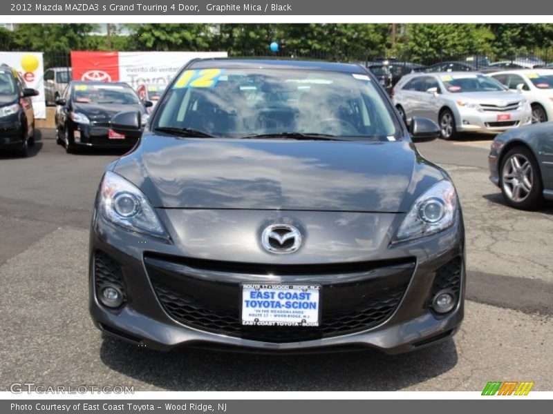 Graphite Mica / Black 2012 Mazda MAZDA3 s Grand Touring 4 Door