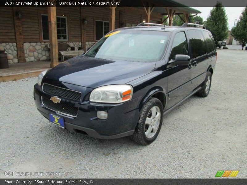 Dark Blue Metallic / Medium Gray 2007 Chevrolet Uplander LT