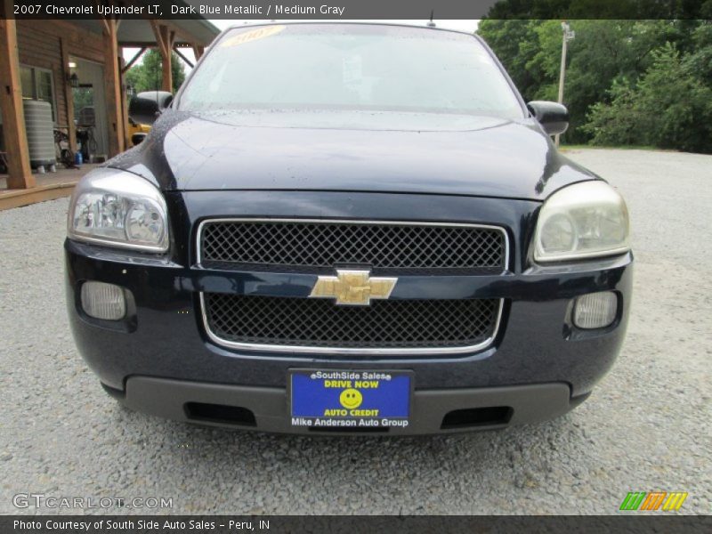 Dark Blue Metallic / Medium Gray 2007 Chevrolet Uplander LT