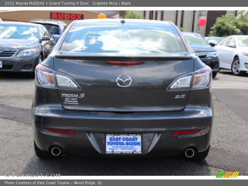 Graphite Mica / Black 2012 Mazda MAZDA3 s Grand Touring 4 Door