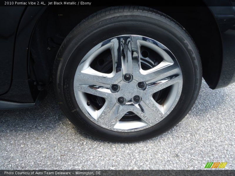 Jet Black Metallic / Ebony 2010 Pontiac Vibe 2.4L