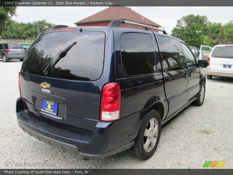 Dark Blue Metallic / Medium Gray 2007 Chevrolet Uplander LT