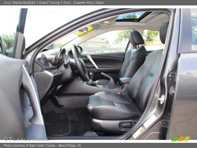  2012 MAZDA3 s Grand Touring 4 Door Black Interior