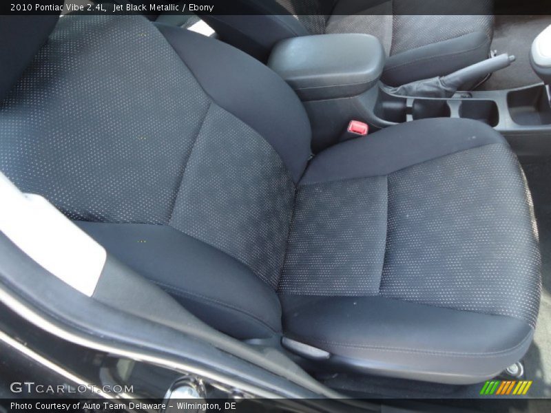 Jet Black Metallic / Ebony 2010 Pontiac Vibe 2.4L