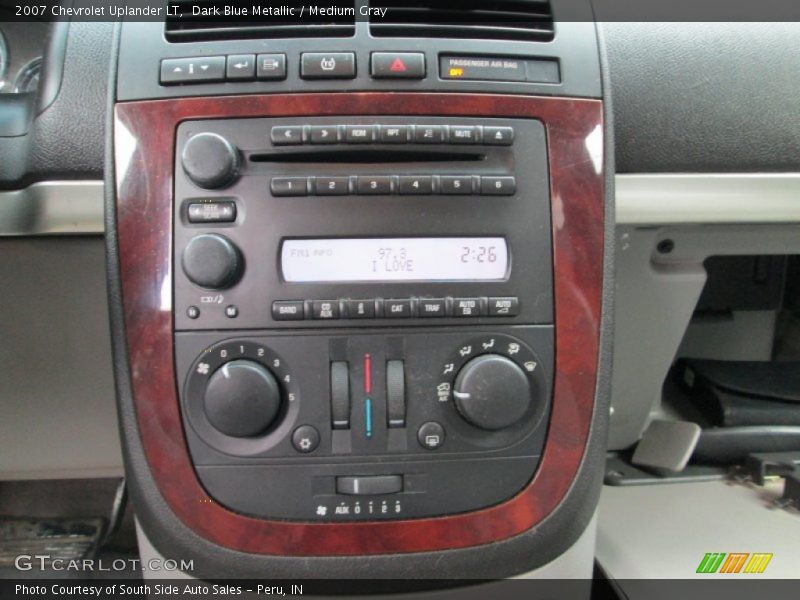 Dark Blue Metallic / Medium Gray 2007 Chevrolet Uplander LT
