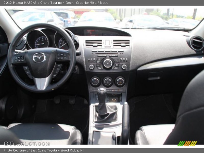 Dashboard of 2012 MAZDA3 s Grand Touring 4 Door