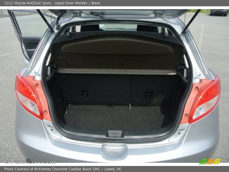 Liquid Silver Metallic / Black 2012 Mazda MAZDA2 Sport