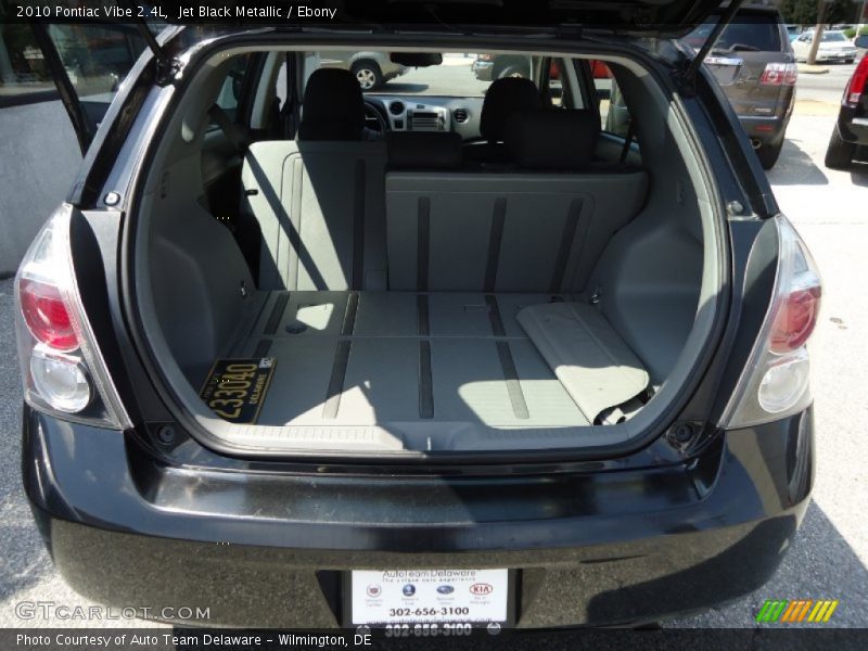 Jet Black Metallic / Ebony 2010 Pontiac Vibe 2.4L