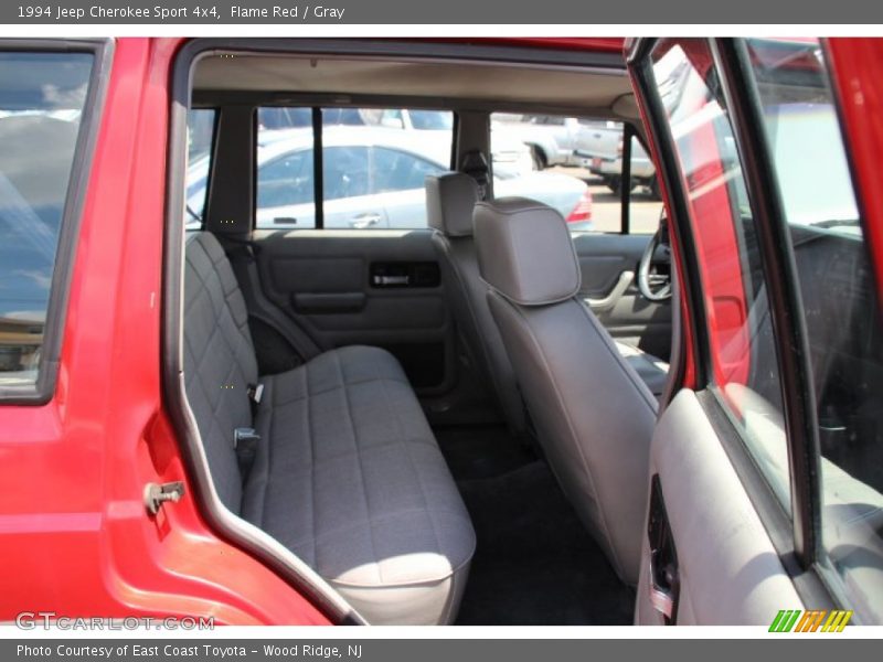 Flame Red / Gray 1994 Jeep Cherokee Sport 4x4