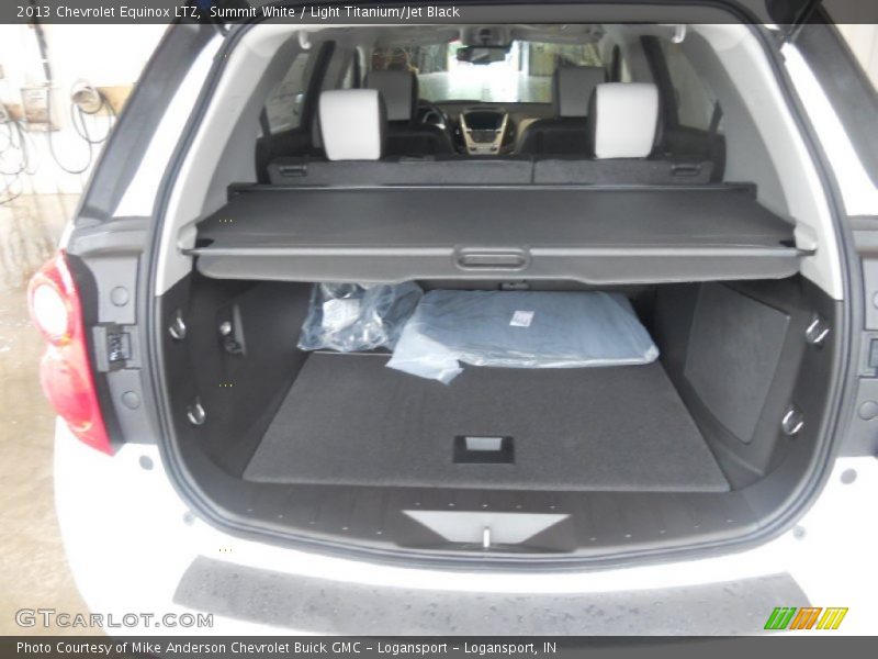 Summit White / Light Titanium/Jet Black 2013 Chevrolet Equinox LTZ