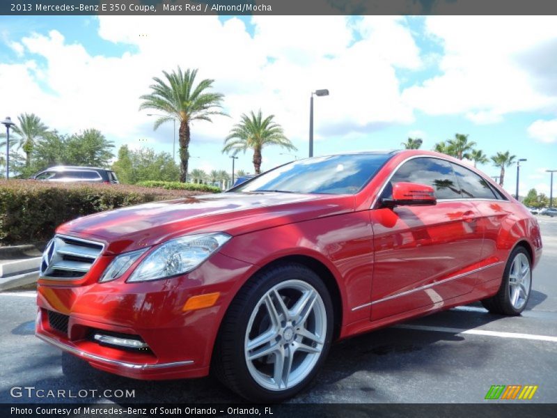 Front 3/4 View of 2013 E 350 Coupe