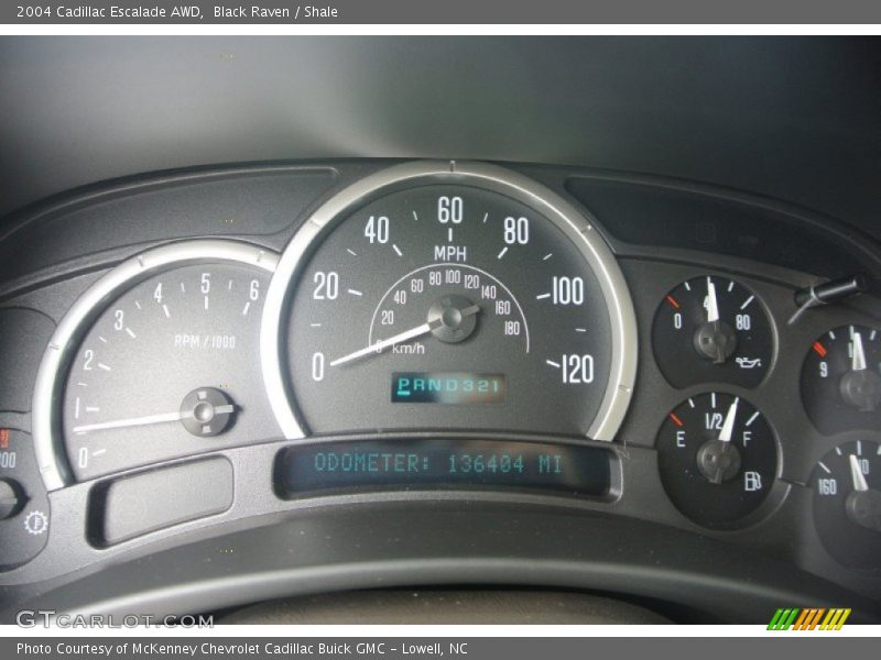 Black Raven / Shale 2004 Cadillac Escalade AWD