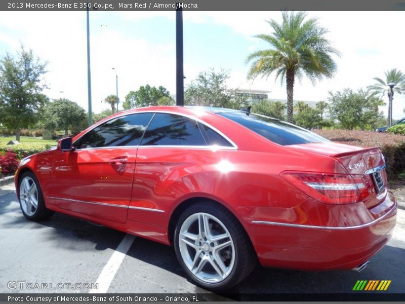 Mars Red / Almond/Mocha 2013 Mercedes-Benz E 350 Coupe