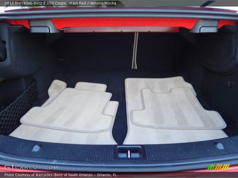  2013 E 350 Coupe Trunk