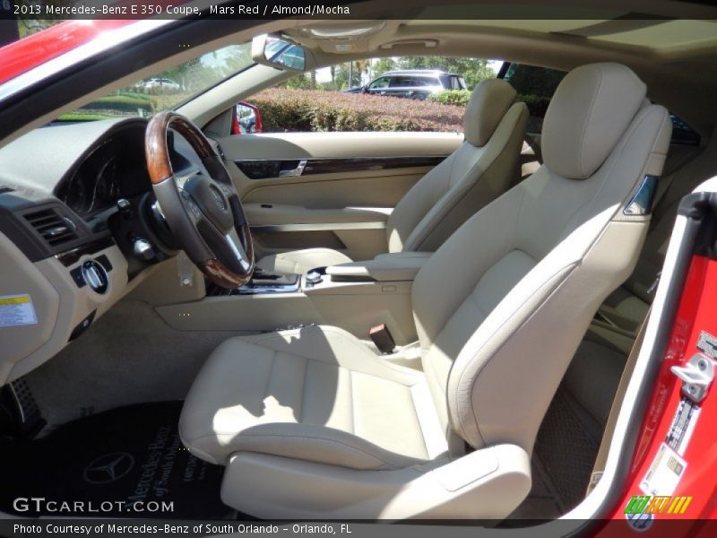  2013 E 350 Coupe Almond/Mocha Interior