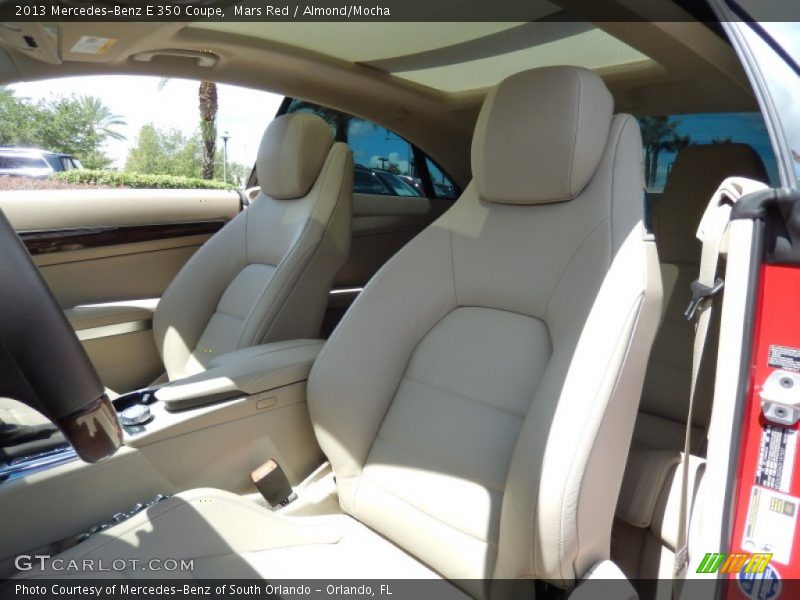 Mars Red / Almond/Mocha 2013 Mercedes-Benz E 350 Coupe