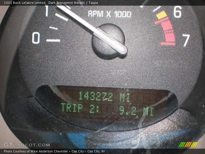 Dark Bronzemist Metallic / Taupe 2001 Buick LeSabre Limited